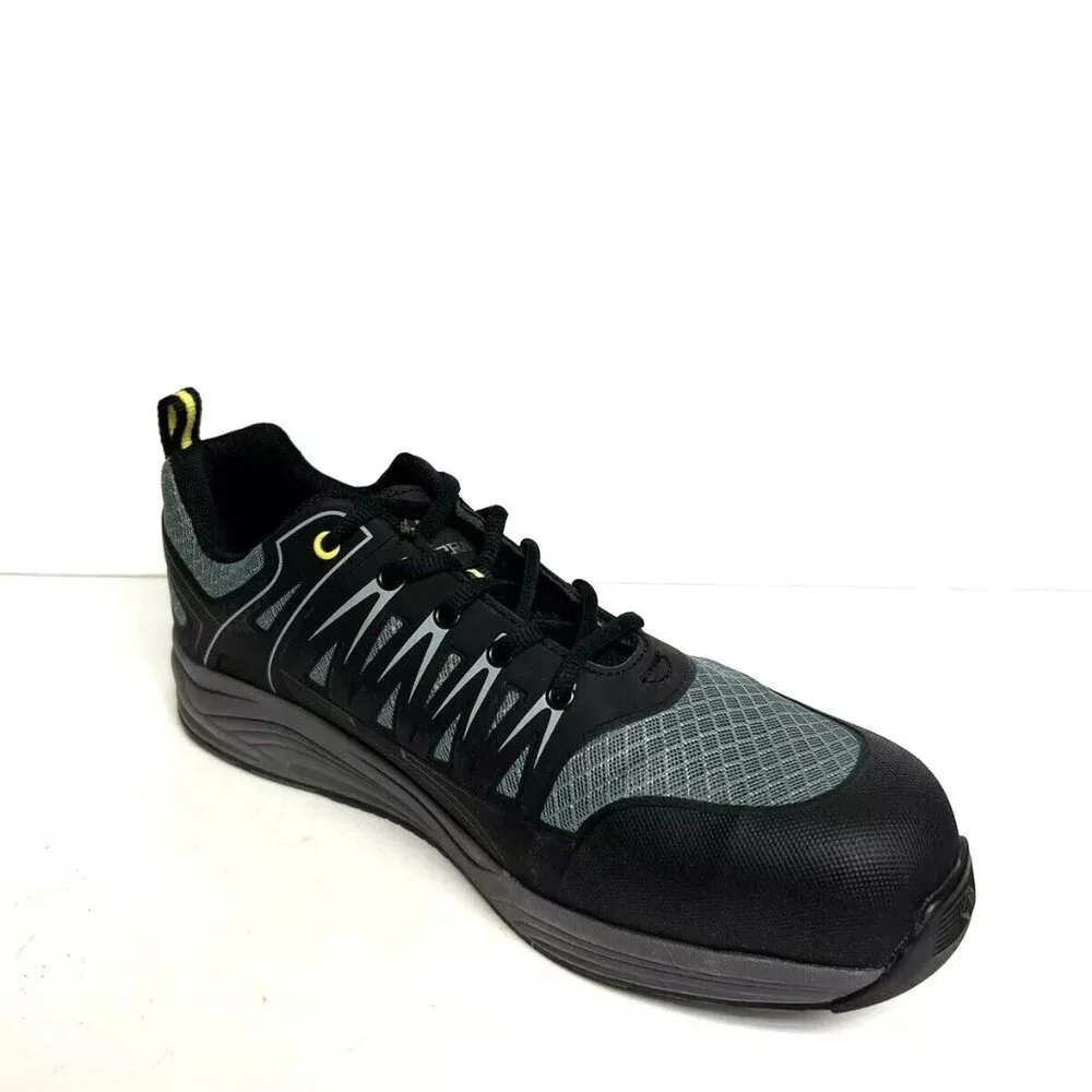 Terra Mens Rebound Comp Toe Sneaker Black Size 12 M